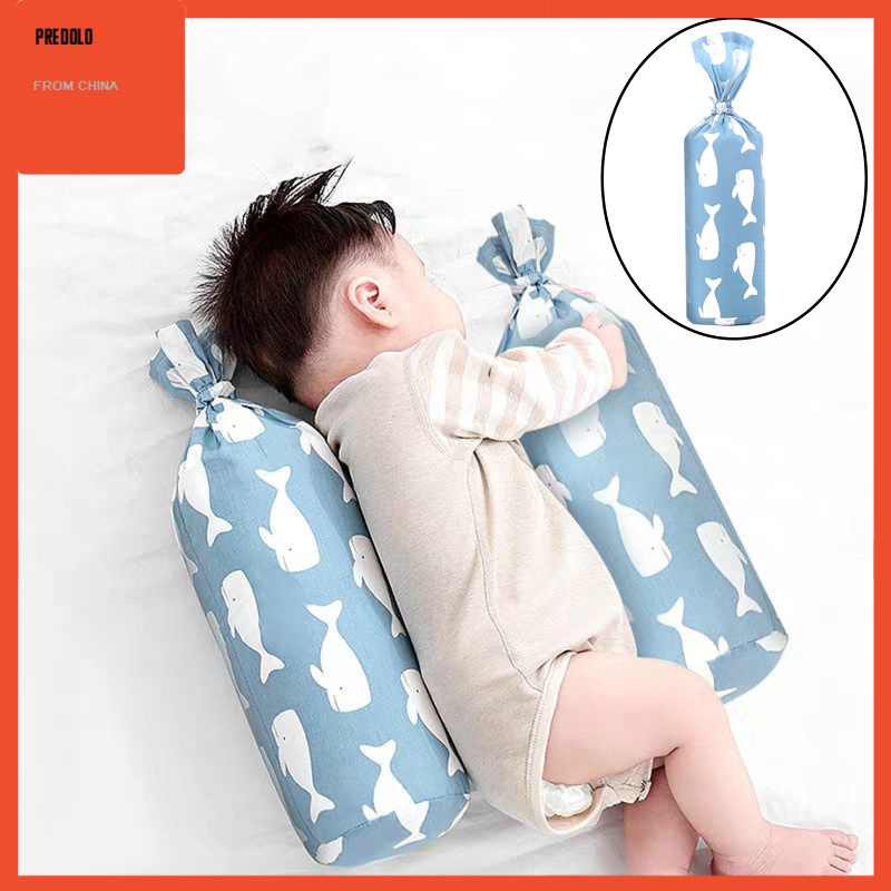 [In Stock] Printed Baby Pillow Cotton Infant Newborn Side Sleep Support Cushion Toddler