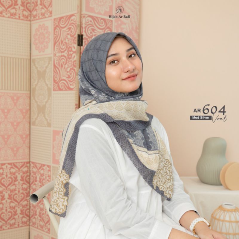 Hijab Segi empat terkini ✔ Ar 604 by Arrafi hijab