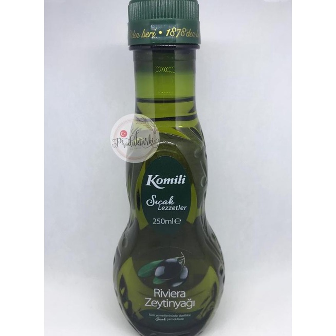 

Minyak Zaitun Turki Komili 250 Ml (For Cooking/Heat ) Olive Oil Turkey
