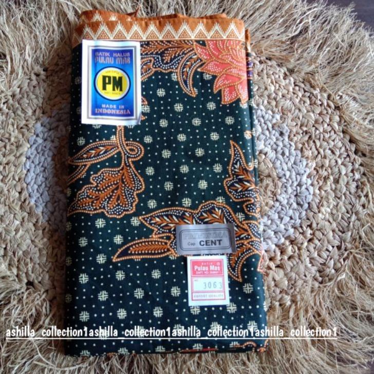 Dijamin Miring harga.. KAIN PANJANG BATIK HALUS PM PULAU MAS SAMPING KEBAT PANJANG KAIN JARIK