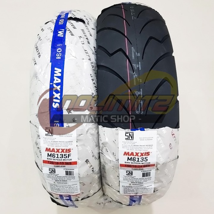 Ban Import Lebar Maxxis M6135 120/70 - 15 &amp; 150/70 - 14 XMAX Forza