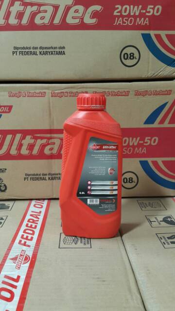 OLI MESIN MOTOR FEDERAL ULTRATEC 20W-50 800 ML