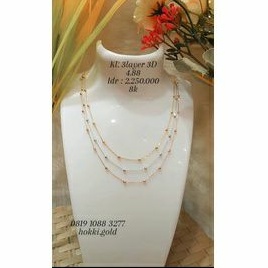 kalung jedar 3 layer 3 warna