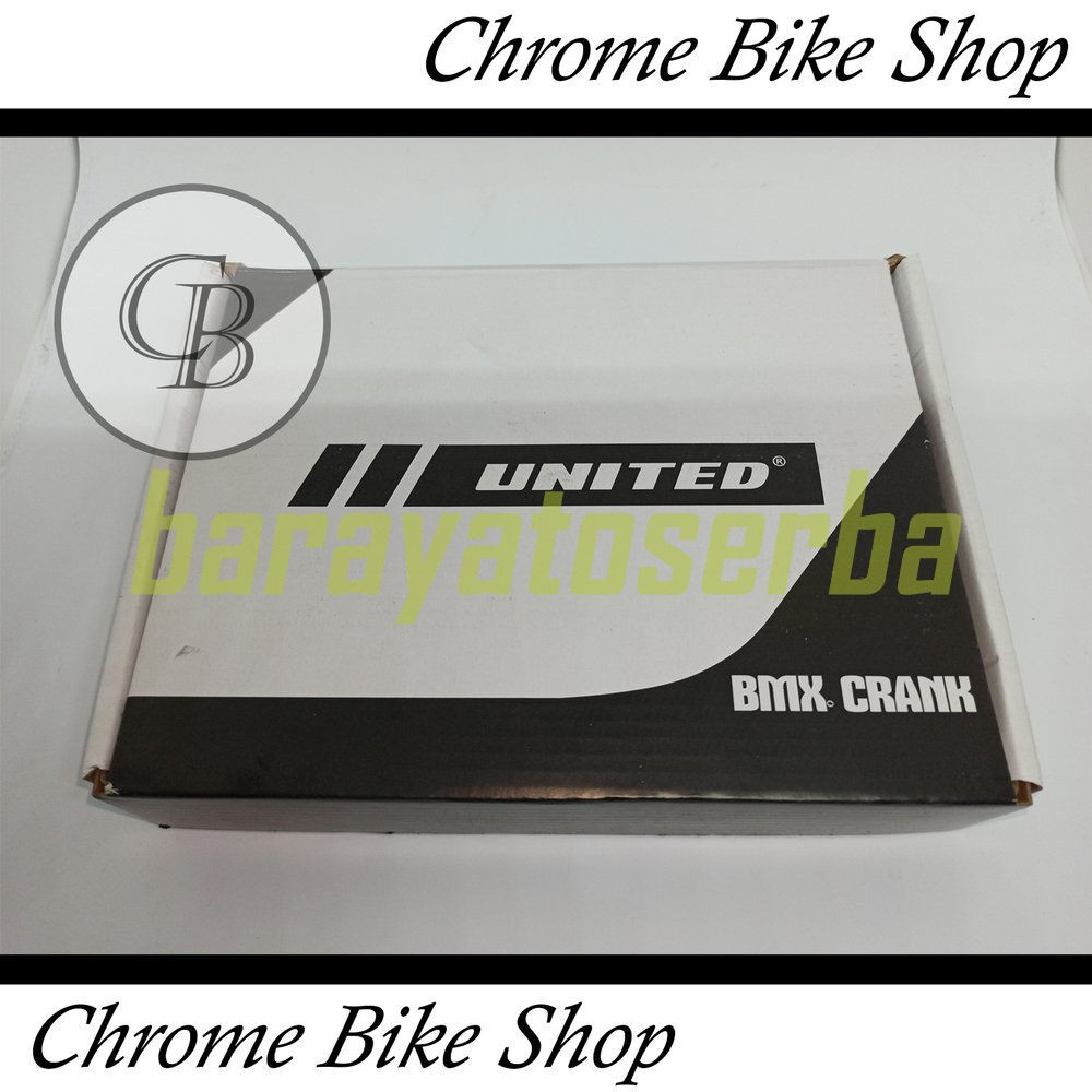 Gir Gear Crank Set sepeda BMX United BB MID