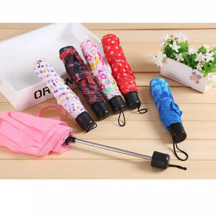 Produk Terupdate ☛BELIDEH☚ R024 PAYUNG PELINDUNG HUJAN MOTIF CANTIK IMPORT MURAH Umbrella Kazbrella COD