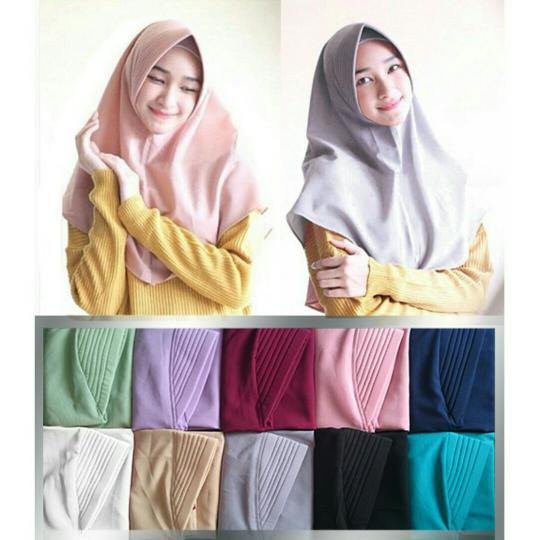 Zahra Daily / Hijab Jilbab Zahara Daily Instan / Jilbab High Quality Diamond/ Jilbab Instant Sekolah