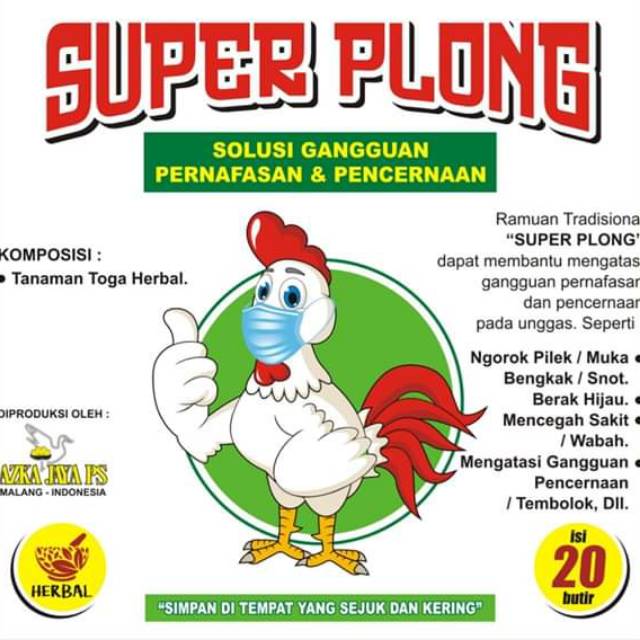 SUPER PLONG - snot , ngorok , flu pada ayam