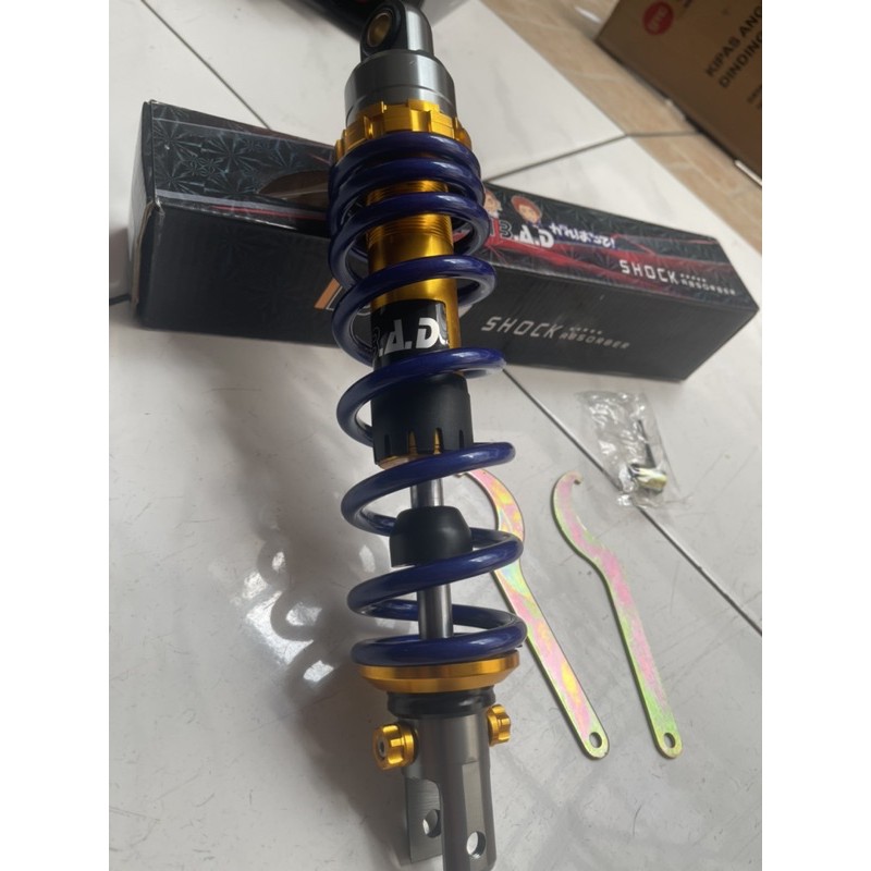 Shockbreaker Matic 310MM Beat Vario Mio Scoopy new Biru