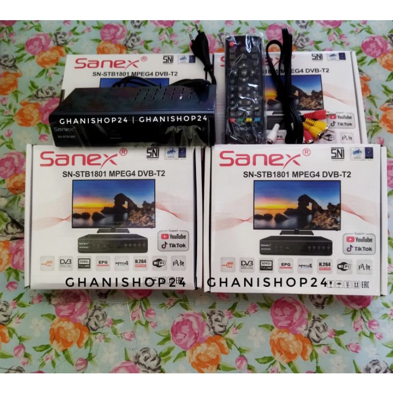 Jual STB SET TOP BOX SANEX STB1801 Shopee Indonesia