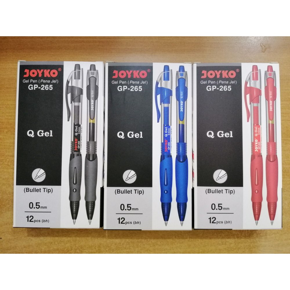 Pulpen Joyko Gel Cetek Q Gel GP-265 0.5 atk