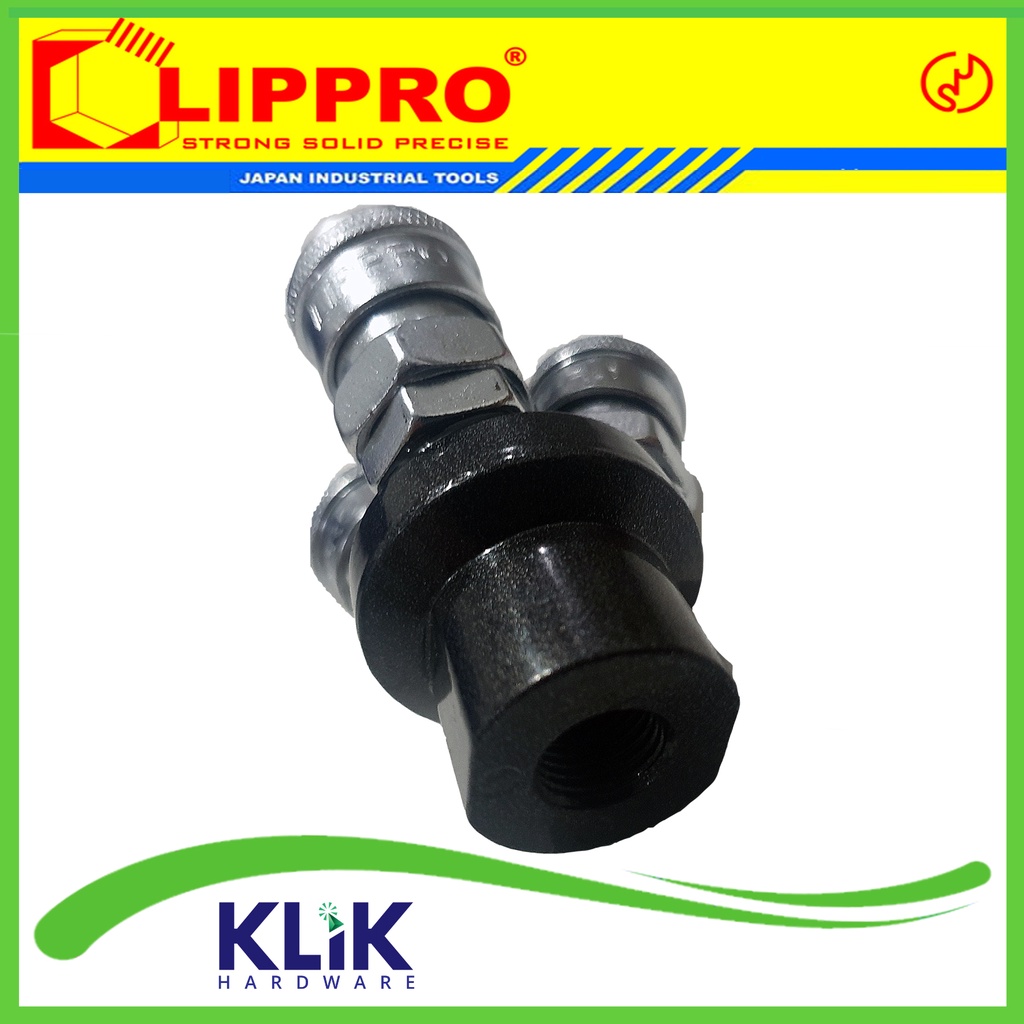 Lippro Quick Coupler Cabang 3 - Sambungan Selang Kompresor