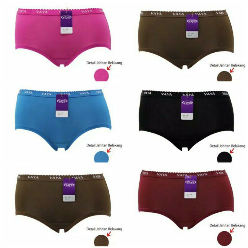 celana dalam wanita vaya 288 &amp; 298 bahan halus