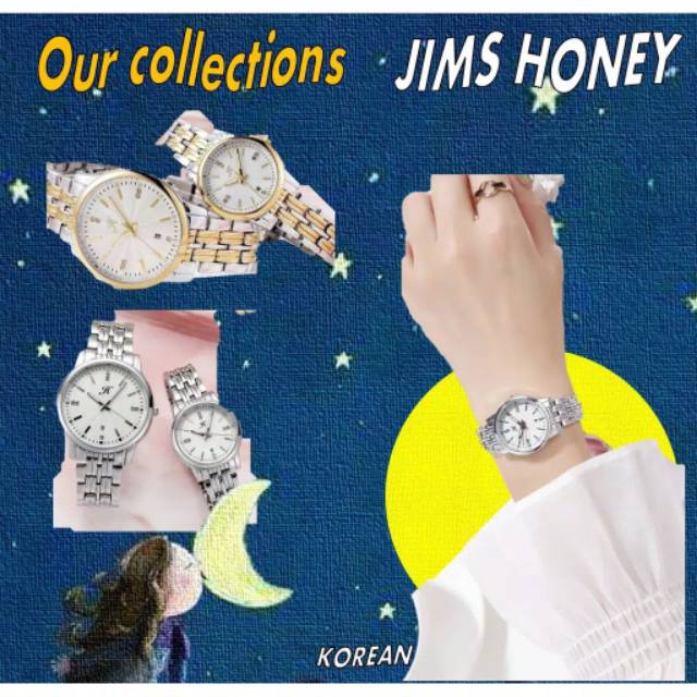 Jimshoney Jt 6003 jam tangan(HARGA SATUAN)