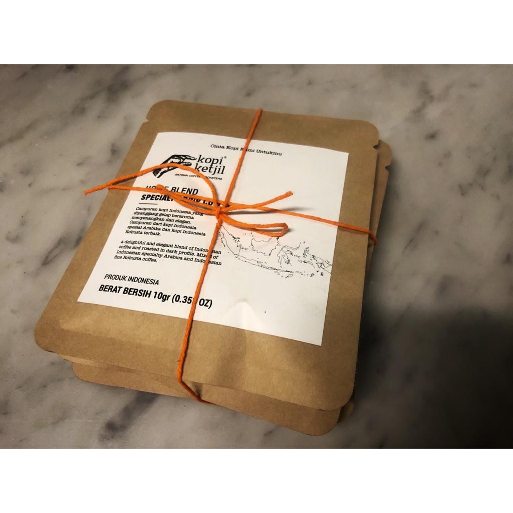 

KOPIKETJIL COFFEE DRIP SACHET GIFT SET 3 PCS, BUBUK