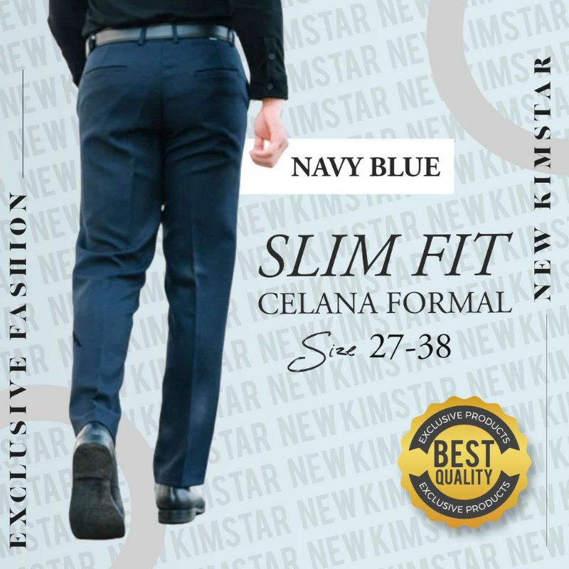 CELANA KANTOR FORMAL PRIA SLIMFIT BAHAN DASAR KAIN WOLL HITAM NAVY ABU PANJANGCELANA KANTOR FORMAL PRIA SLIMFIT BAHAN DASAR KAIN WOLL HITAM NAVY ABU PANJANG
