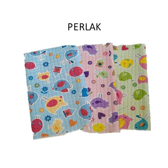 Perlak Bayi / Alas Stroller / Boboko Perlak Mini Karet Alas Stroller Anti Air Bayi 40x35 cm