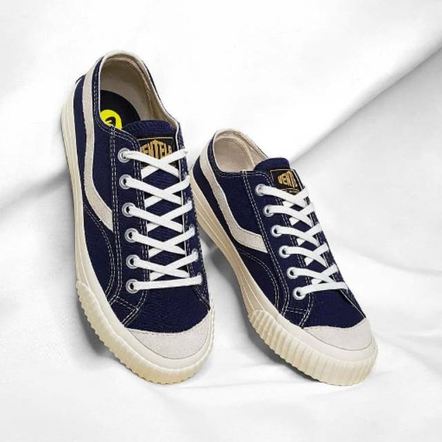 VENTELA P`76 PUBLIC LOW SUEDE NAVY - SEPATU SNEAKER LOKAL TERBAIK