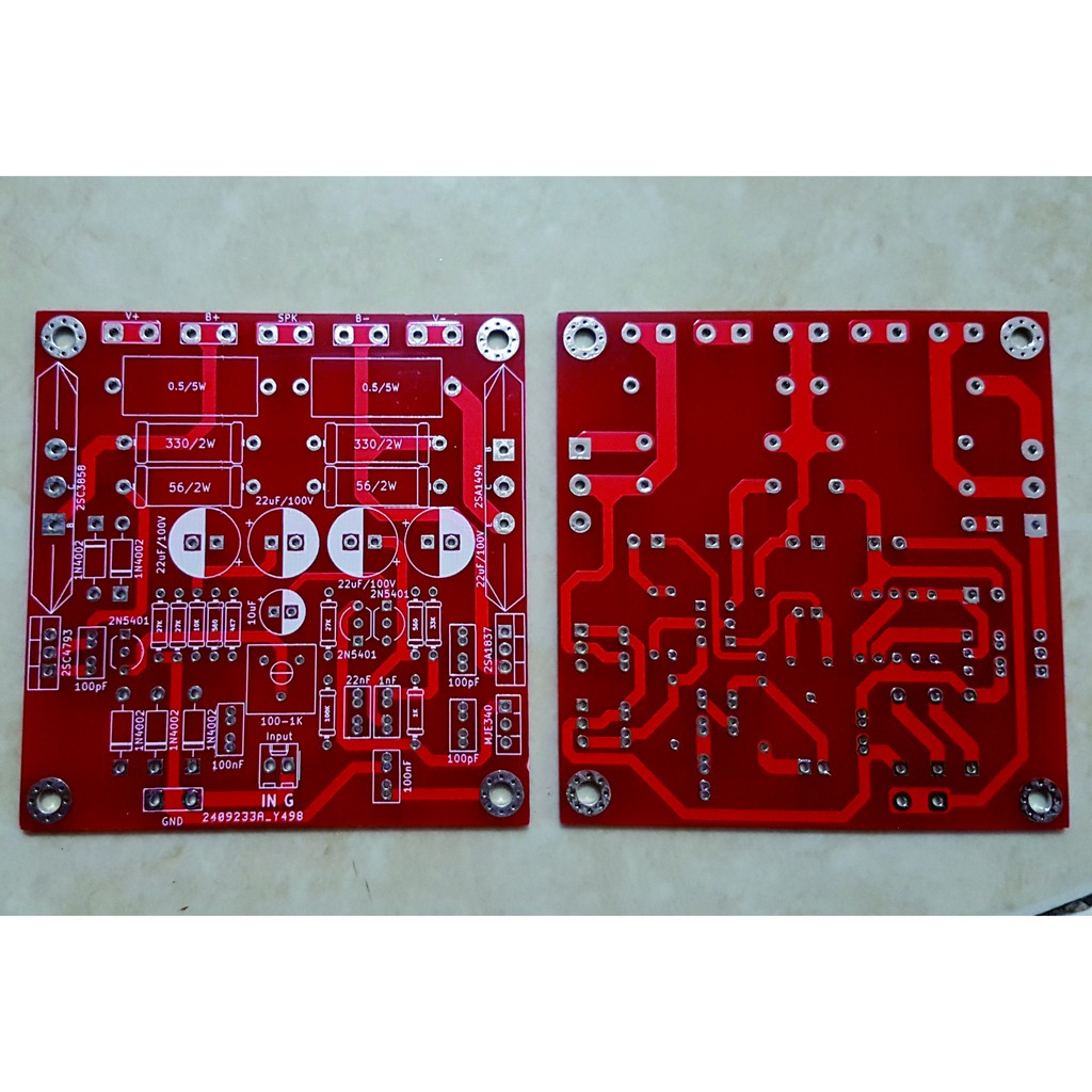 PCB SOCL 504 Amp 2U Dauble layer