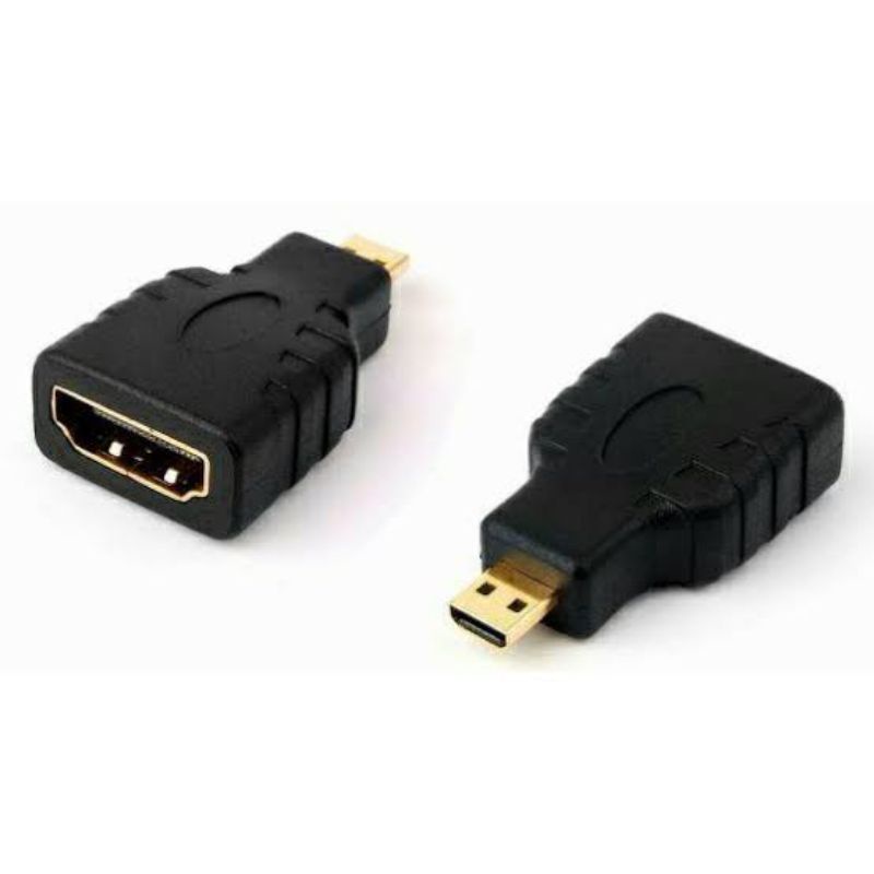 Konverter Micro HDMI to HDMI - Micro hdmi male to hdmi female