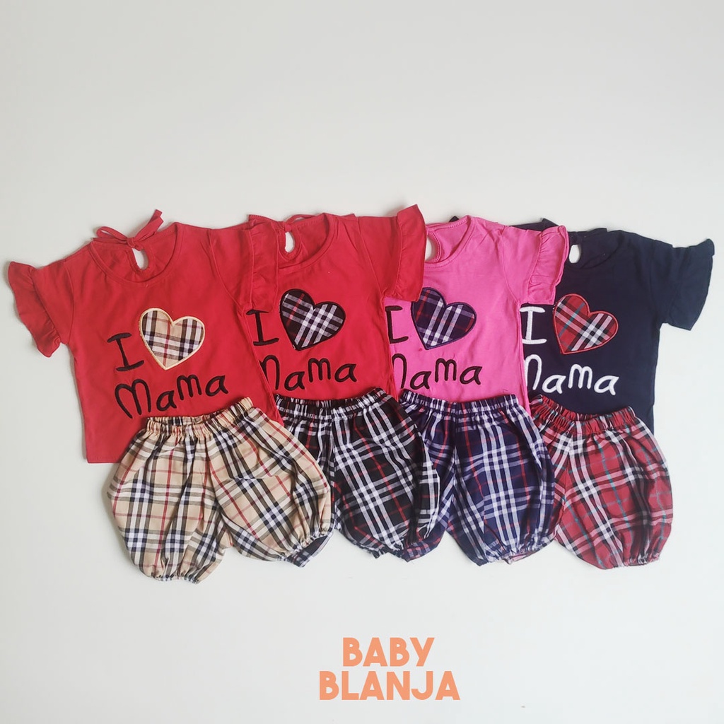 Baju Bayi Perempuan 6 12 Bulan Bingo Set