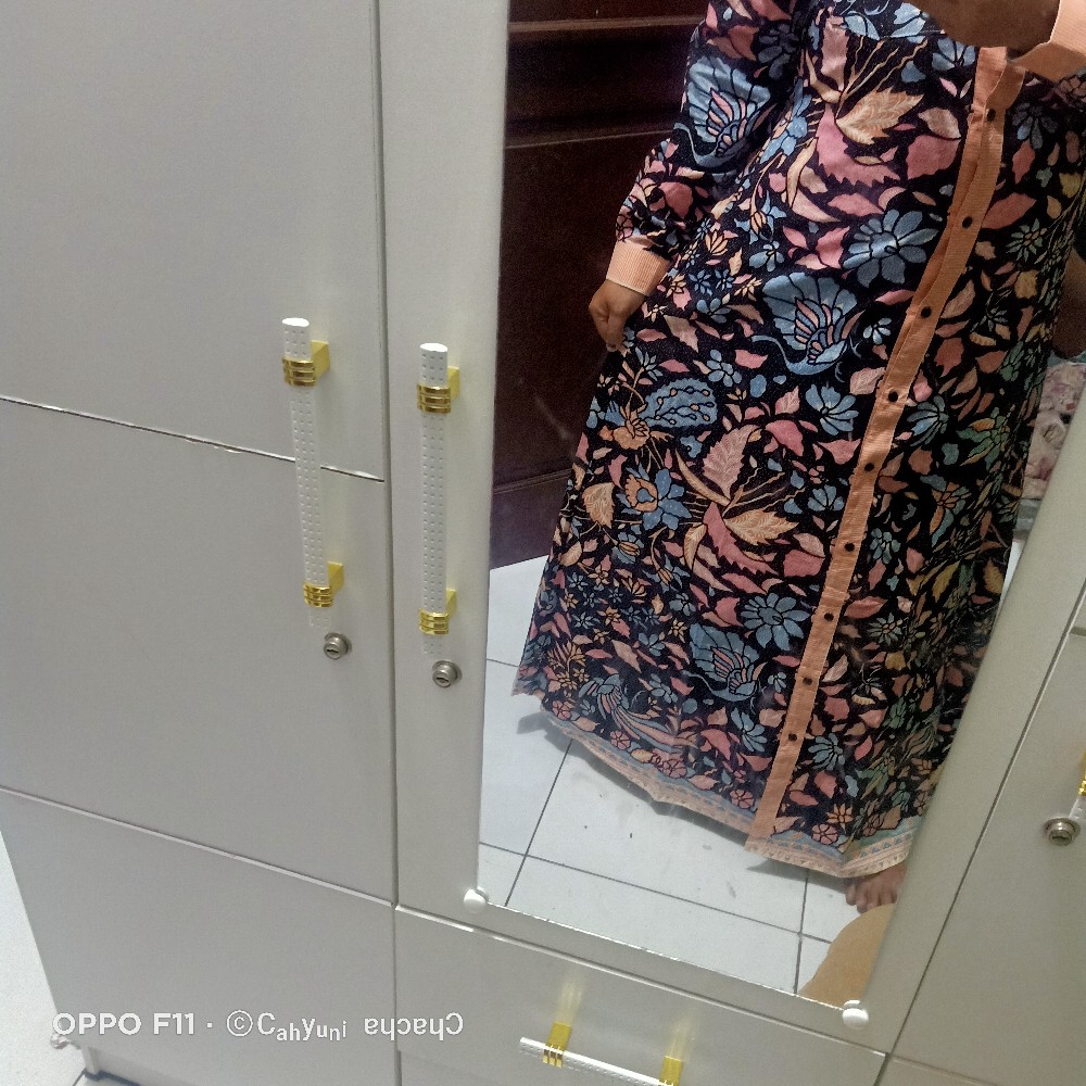 Gamis Cardi Hoodie Tiganegri / Long Hoodie Bacarat Tiga Nagari