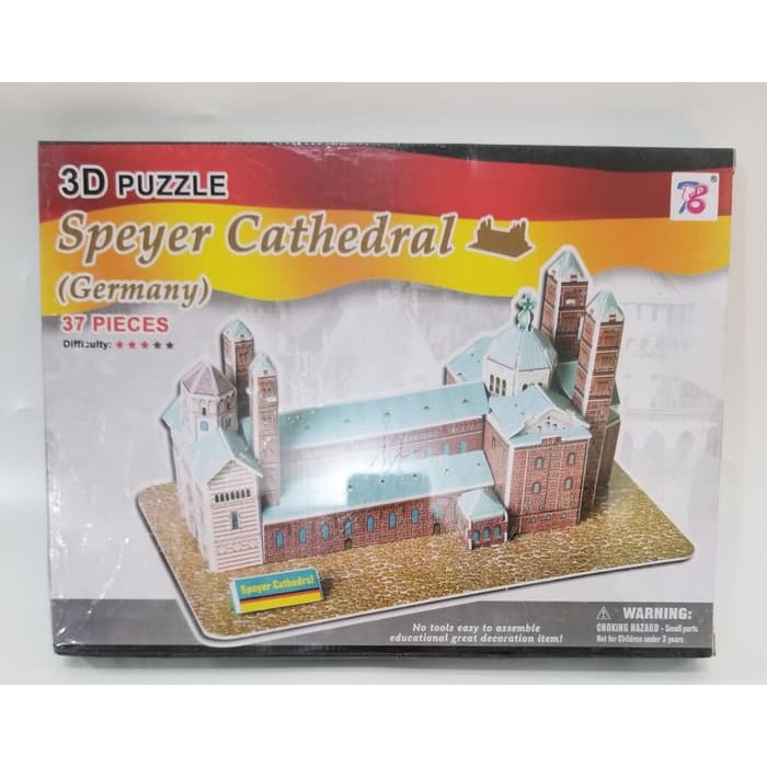 MAINAN 3D PUZZLE SPEYER CATHEDRAL 1001 F (37 PCS)