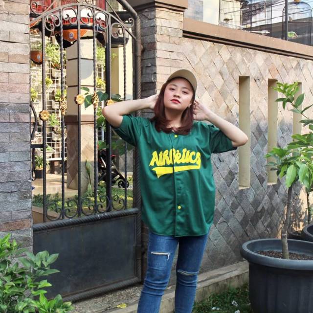 JERSEY BASEBALL ATHLETICS  BAJU BASEBALL  KAOS HIPHOP