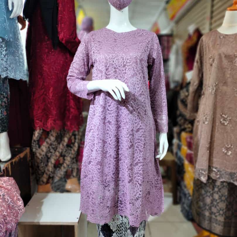 ATASAN KEBAYA BRUKAT TUNIK JUMBO/BROKAT MODERN/KEBAYA MUSLIM/KEBAYA KONDANGAN/KEBAYA JUMBO/KEBAYA BR