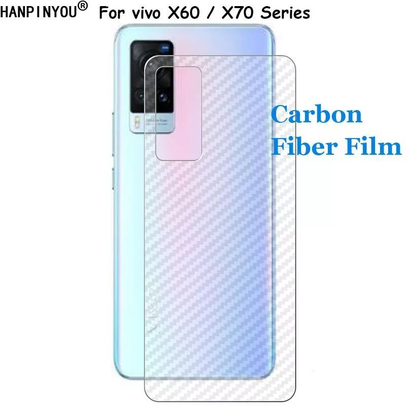 Skin Carbon Vivo X70/X70 Pro/X70 Pro Plus Antigores Back Cover