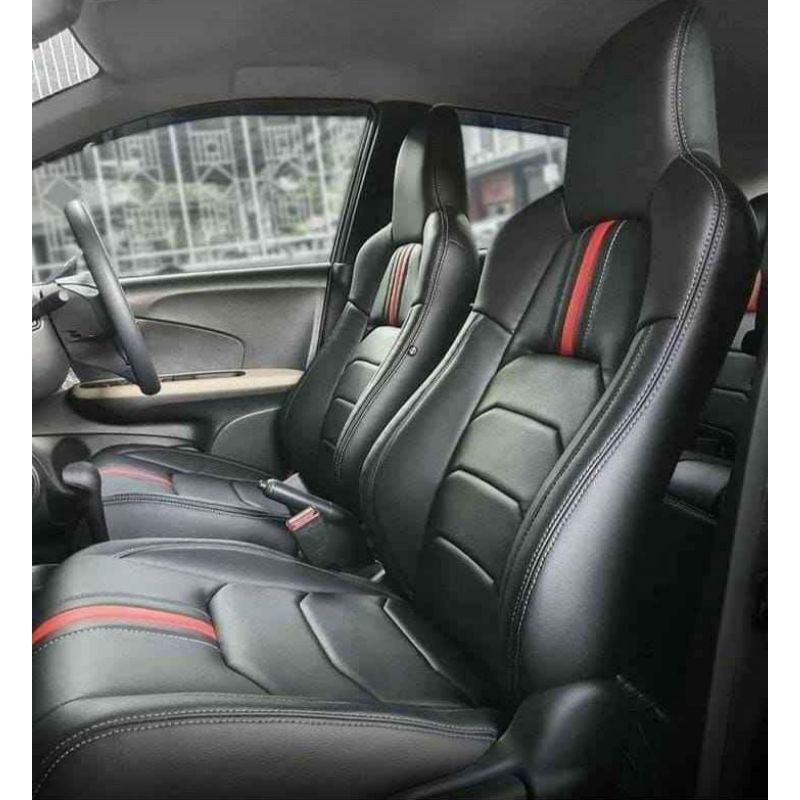 Sarung Jok  Mobil Brio Satya/Brio Rs/Brio Lama.depan belakang BAHAN MB-TECH