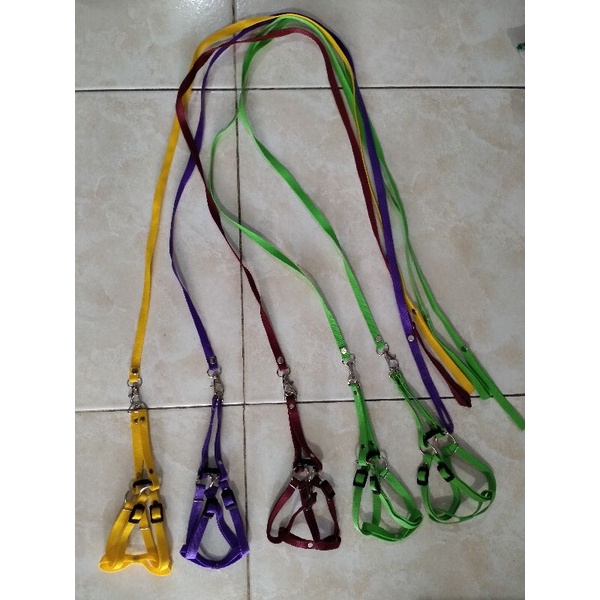 Tali Harness H Polos 2 cm /Tali Harness H Motif 2 cm/ Tali Harness Y 1 cm