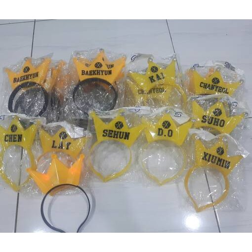Bando LED Mahkota Bando Lampu Bando Mahkota Bando Kelap Kelip