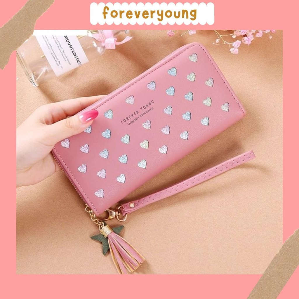 ( Fy ) Dompet Panjang Wanita IMPORT Dompet Import Real Pict Dompet Cantik