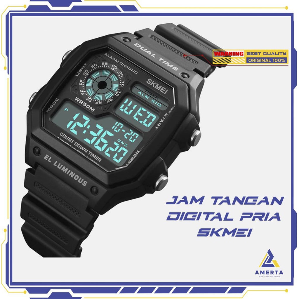 SKMEI Jam Tangan Digital Pria