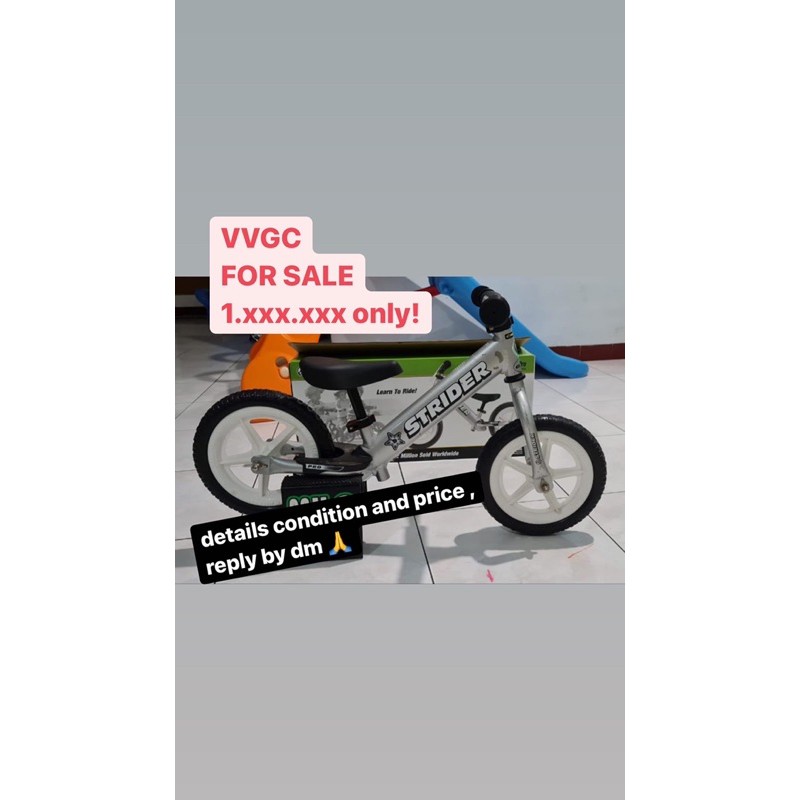 STRIDER PRO BALANCE BIKE