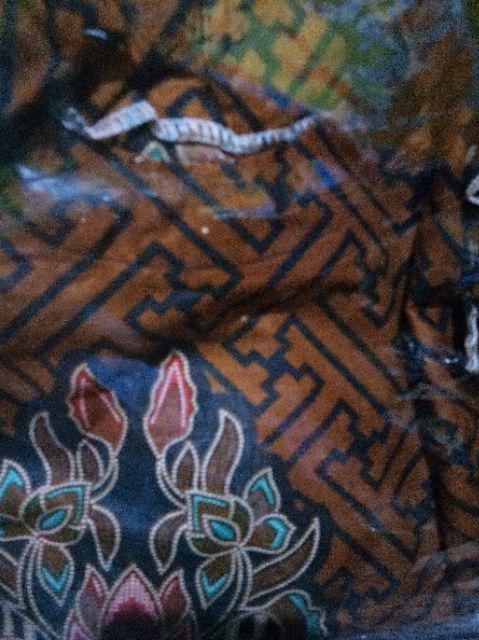 Atasan Batik Dolby Dolbi Dobby Doby Tenun Sutra Tulis Halus Katun Atbm Baron ,sarombit Atasan
