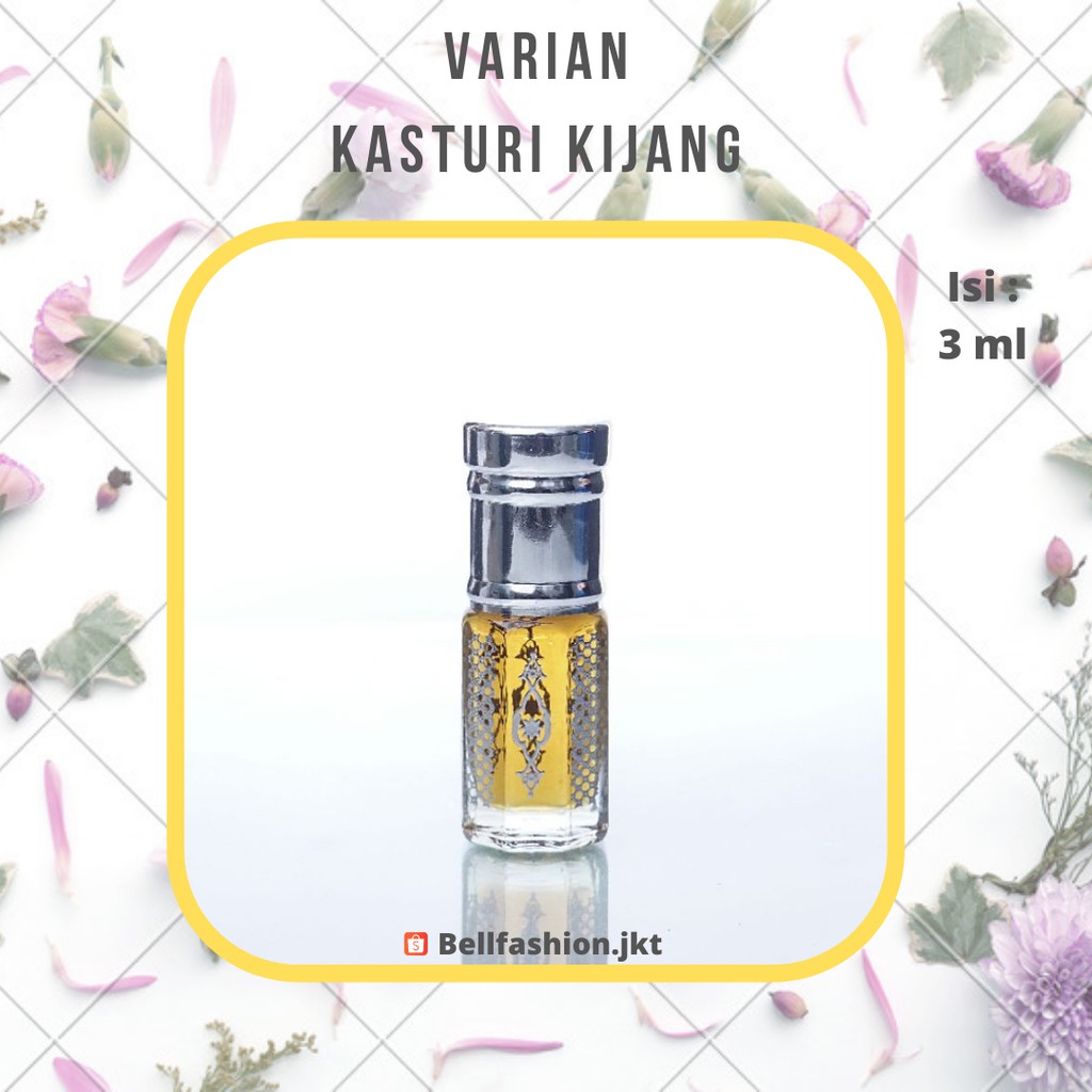 (COD) Kasturi Kijang Brute Musk Parfum Shalat 3 Ml