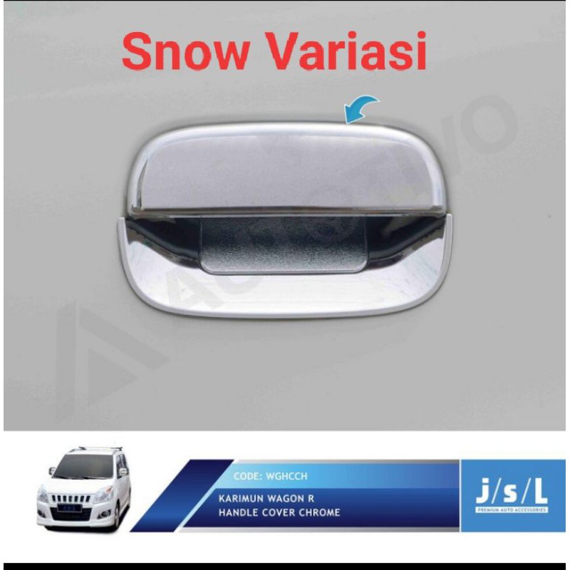 Cover Handle Pintu Suzuki Wagon Karimun Chrome