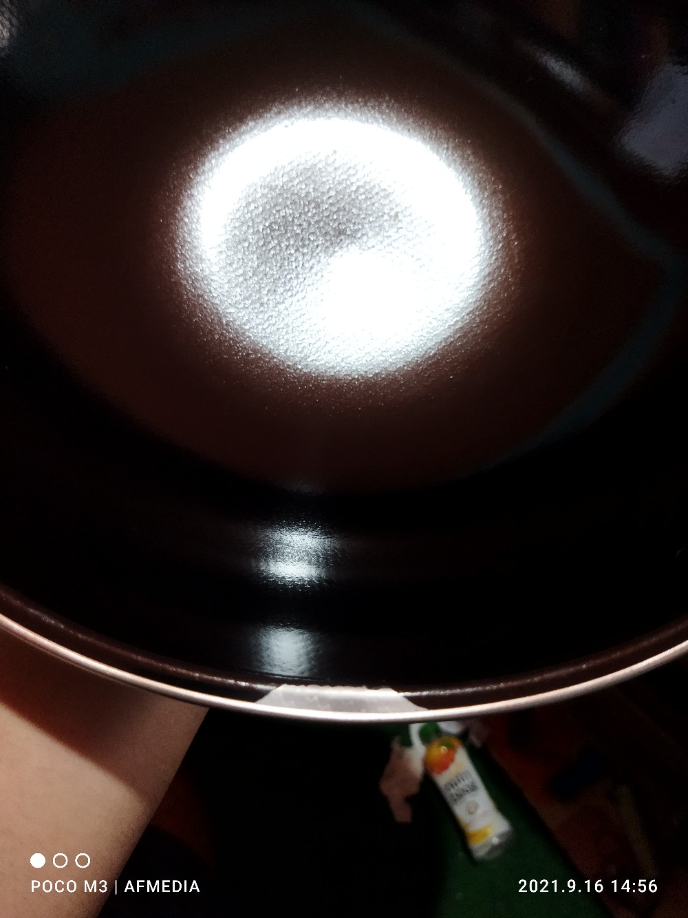 Wajan Enamel Set Gagang Merah/wajan Penggorengan Teflon Anti Lecet (texania)