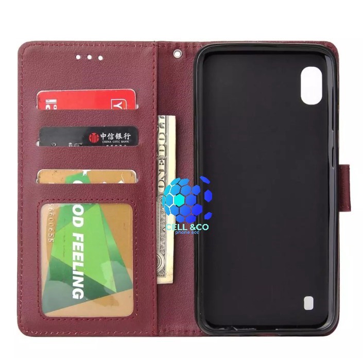 Flip cover SAMSUNG M10 Flip case buka tutup kesing hp casing flip case leather wallet