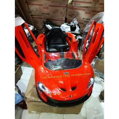 Dijual Mainan Mobil aki anak Pliko McLaren P1 Murah