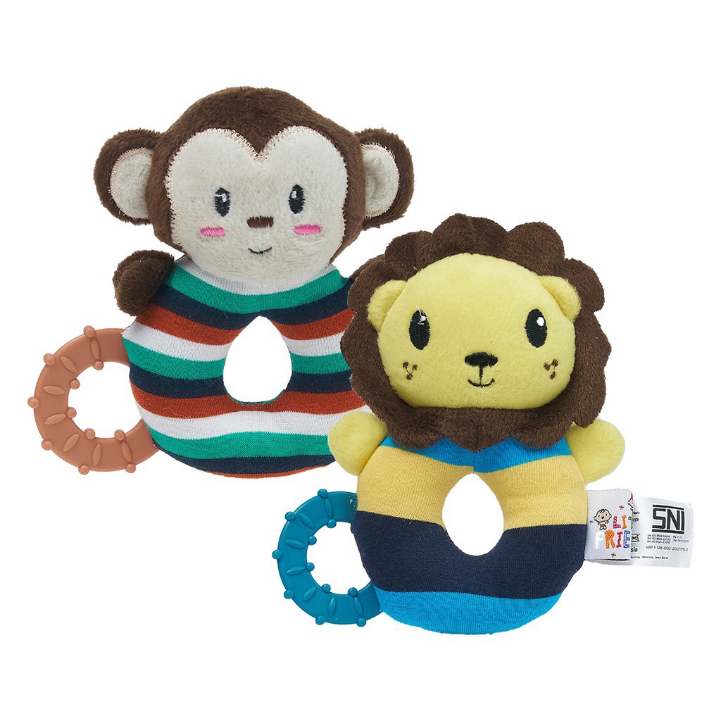 Little Friends Rattle Teether LFR301 / Rattle teether donut LFR1031