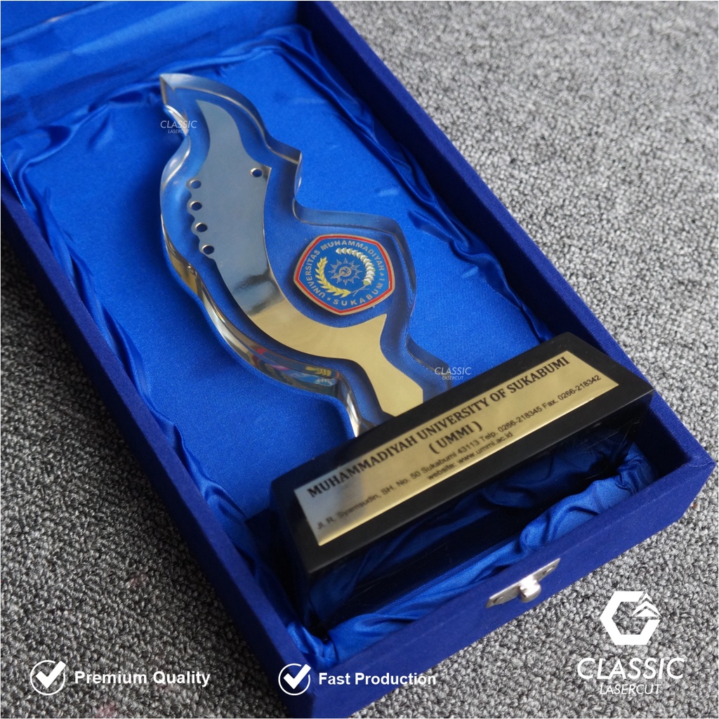 Custom Plakat Resin / Plakat / Custom Piala Penghargaan / Custom Plakat / Plakat Resin I