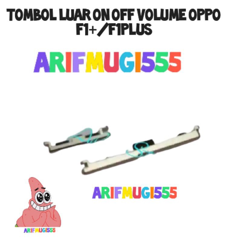 TOMBOL VOLUME LUAR ON OFF F1+/F1PLUS