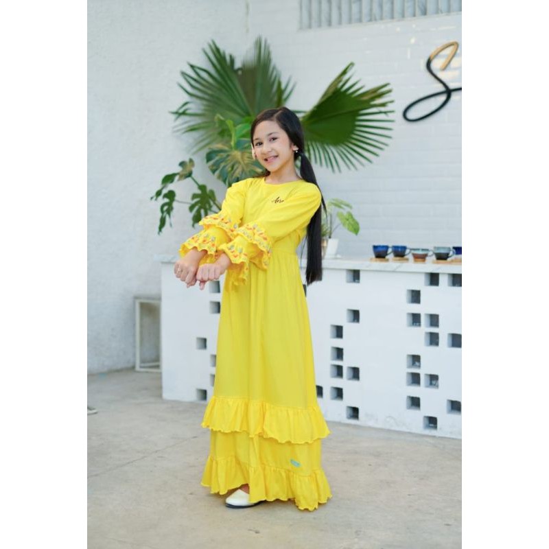 maxy dress gamis anak rampel aeraaqu gamis anak bahan kaos gamis anak smp gamis remaja gamis anak ju