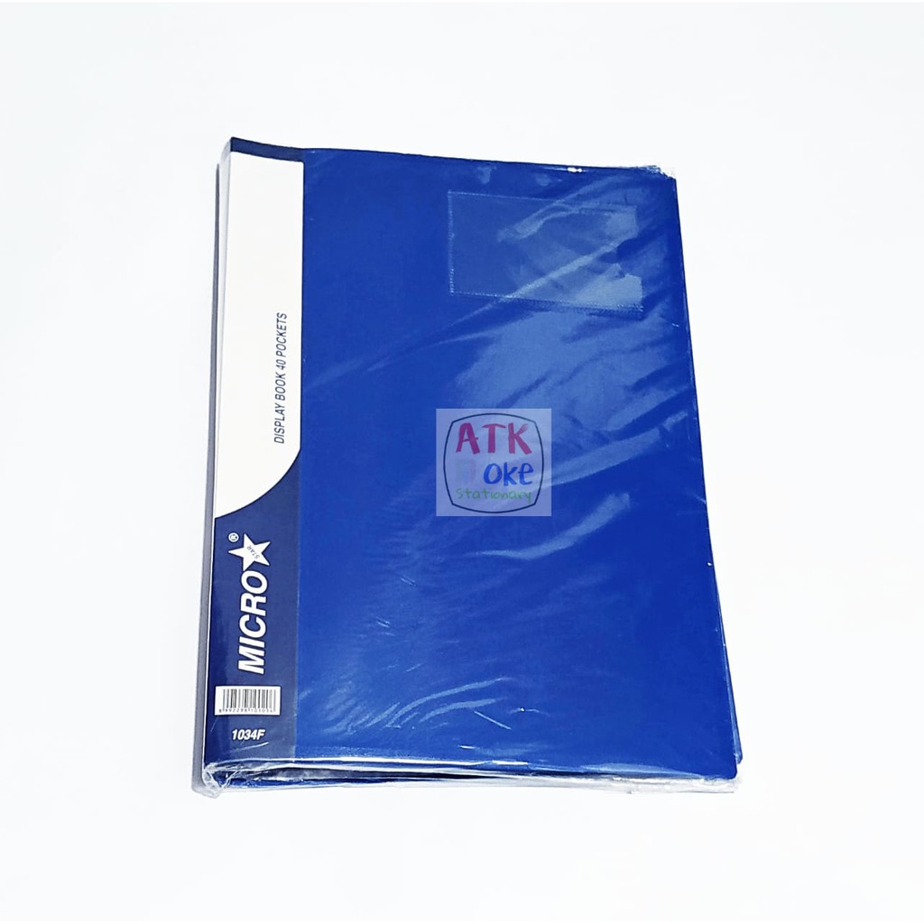 

Micro Star Map Clear Holder F4 1034F 40 Pocket