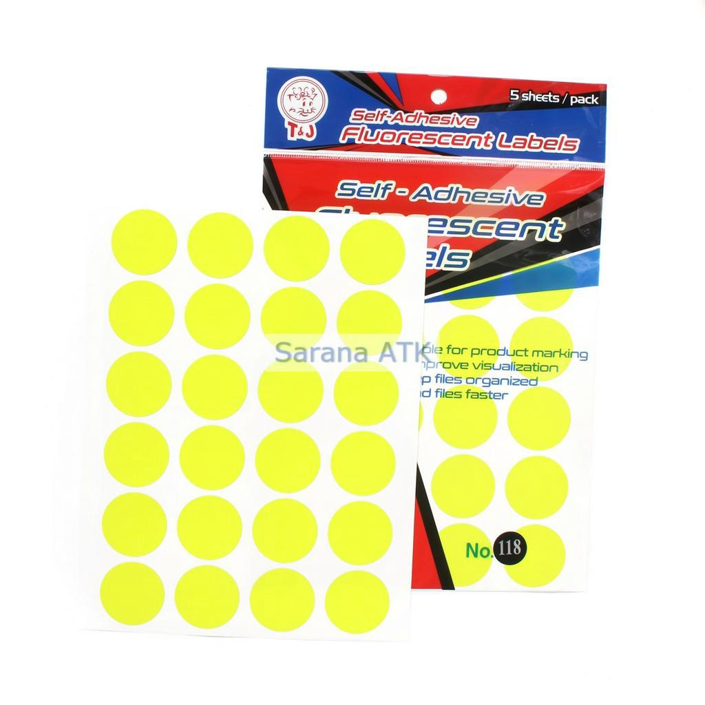 

TOM & JERRY COLOR DOT LABELS 118 KUNING / YELLOW