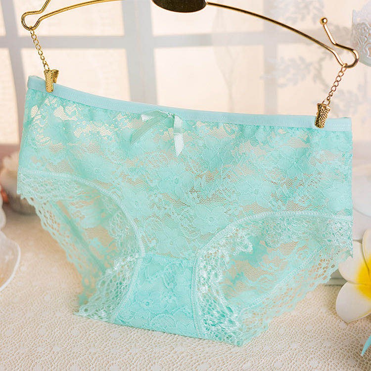 HOHO_HWANG (C-9) Women Panties Wanita One Piece Celana Panty sexy cd import polos lace flower-8