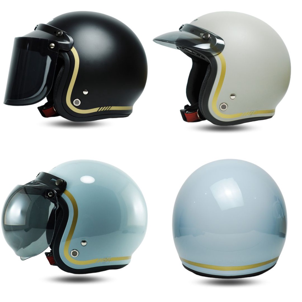 Helm Bogo Dewasa Pria Wanita Sni Br1 Line