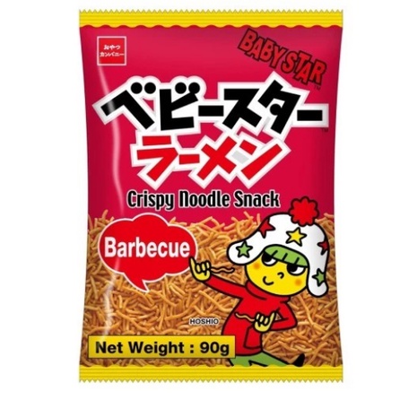

Oyatsu Baby Star Crispy Noodle Snack Barbecue 90g